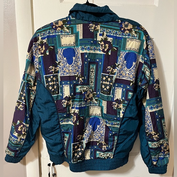 Vintage Patterned Ski Coat - Picture 2 of 8